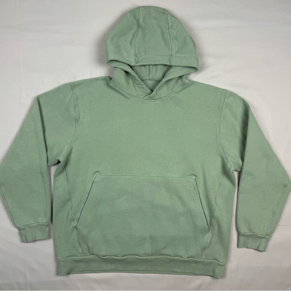 Lululemon Womens Steady State Pullover Hoodie Sweatshirt Sz Large Palm Court C3